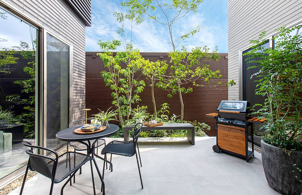 シーンを楽しむ家