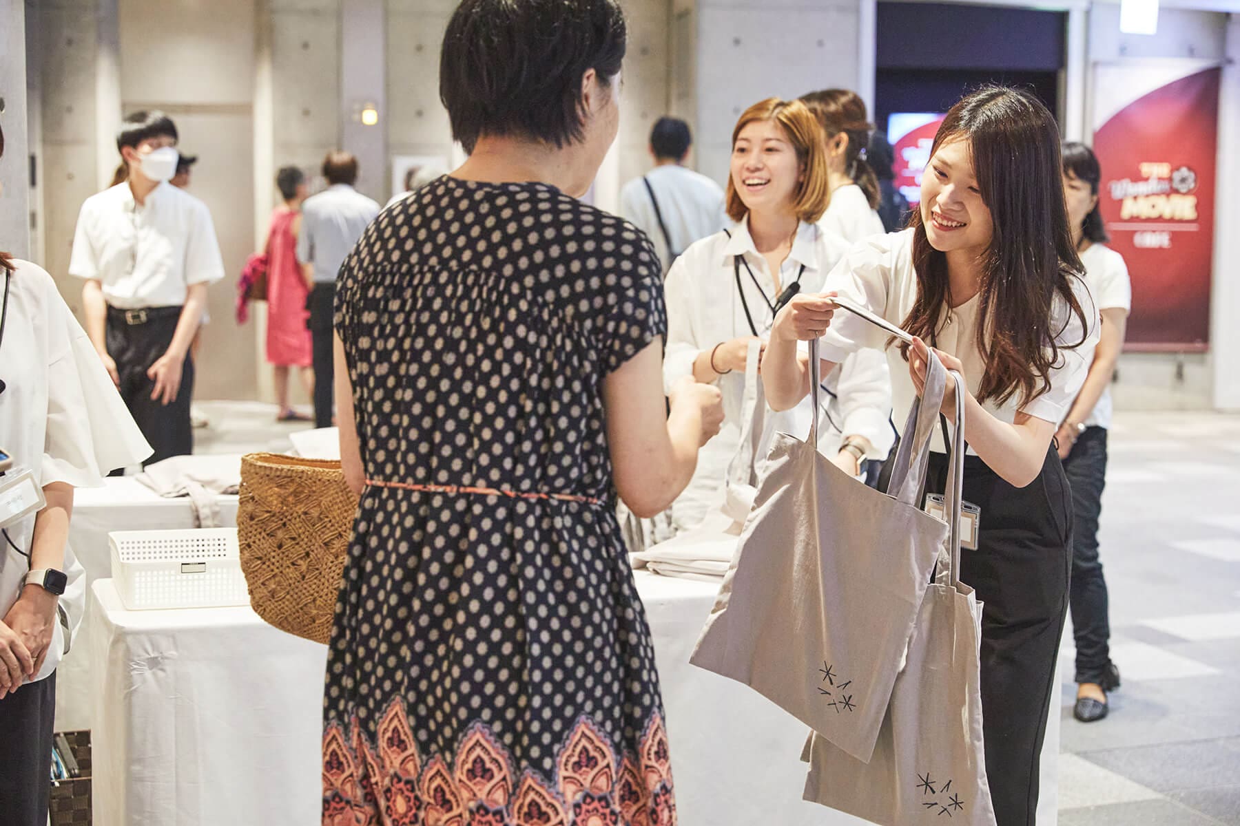 イベント終了後には、おみやげを