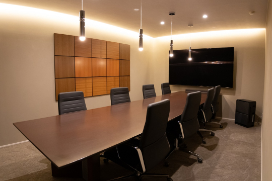 こだわりの空間でお打合せいただけます。