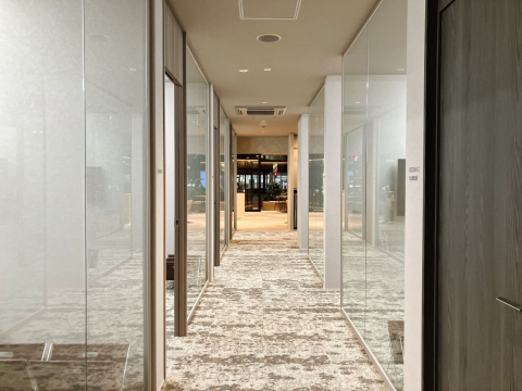 多数の打合せルームをご用意しています。
ゆっくりお打合せ頂けます。