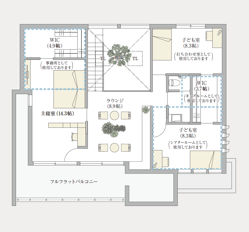 point2間取り
