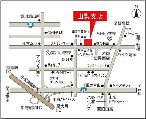 アクセスマップ