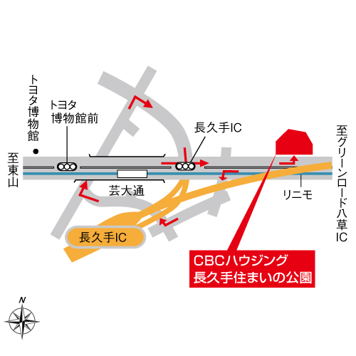 アクセスマップ