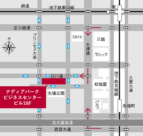 アクセスマップ