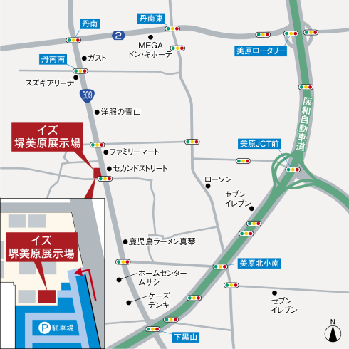 アクセスマップ