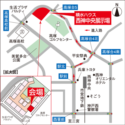 アクセスマップ