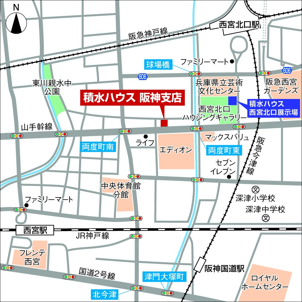 アクセスマップ