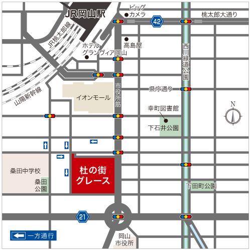 アクセスマップ