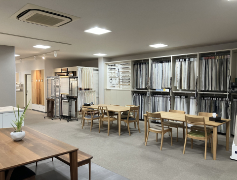 床、壁など沢山のサンプルを取り揃えています。