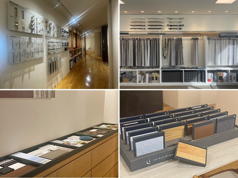 見て、触って、体感して、お客様の感性に合わせたインテリアのご提案をさせていただきます