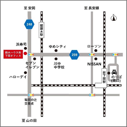 アクセスマップ