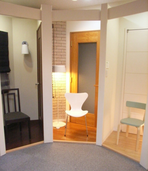 其々のイメージでコーディネートした空間をご覧頂けます。床・壁・建具・家具・カーテン…あなたのお気に入りがきっと見つかります！