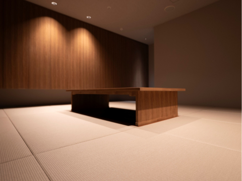 和室の打ち合わせ室もご用意してます。