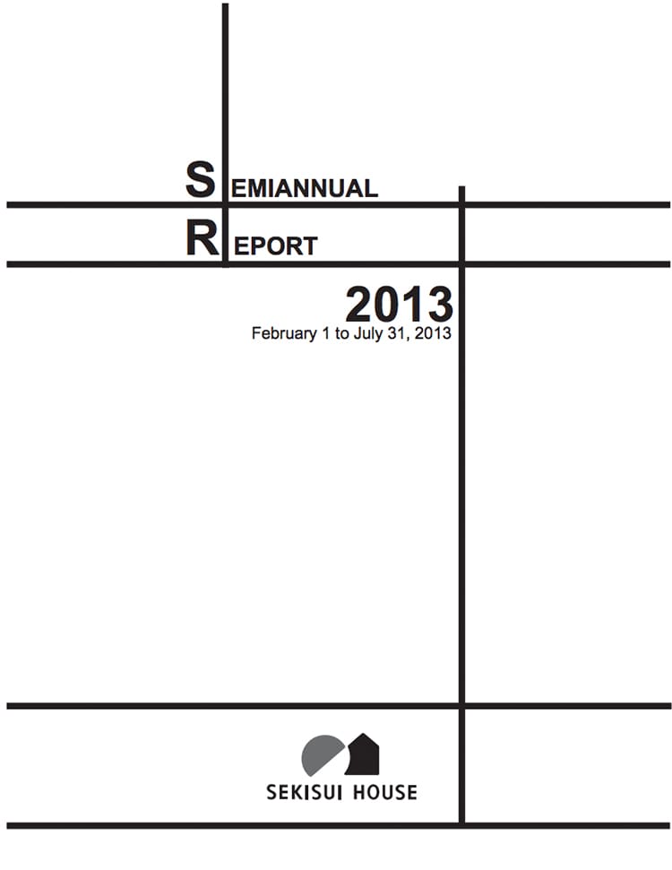 SEMIANNUAL REPORT 2013