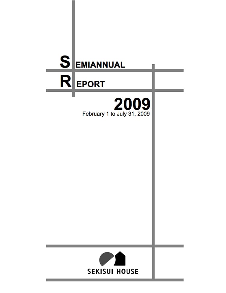 SEMIANNUAL REPORT 2009