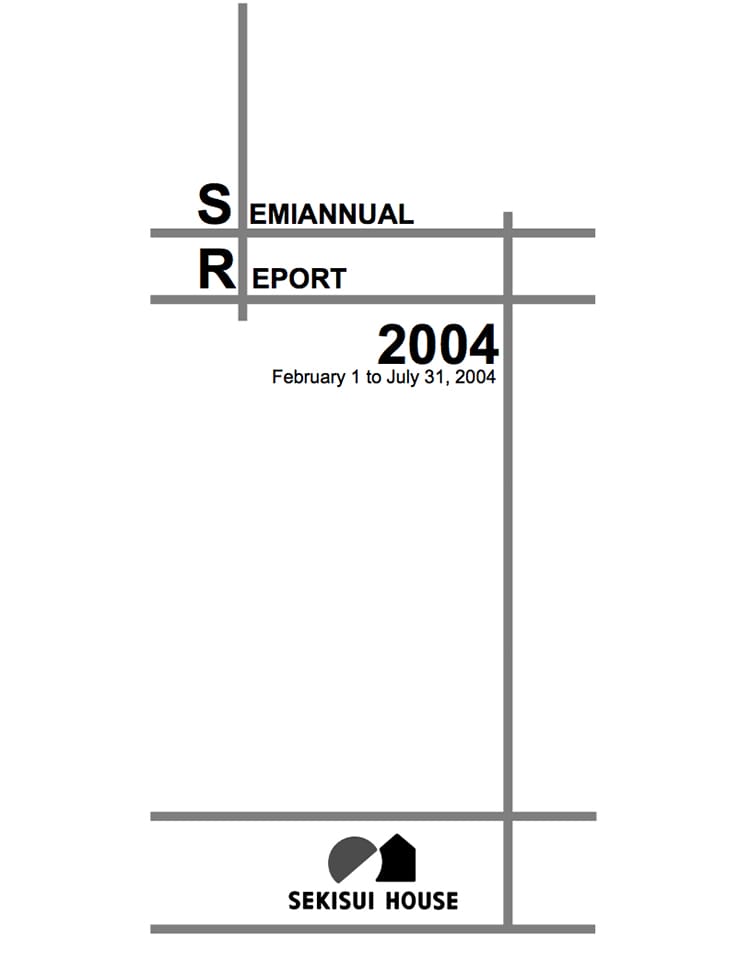 SEMIANNUAL REPORT 2004