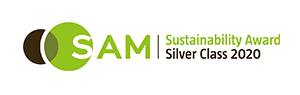 ロゴ：SAM Sustainability Award 2020