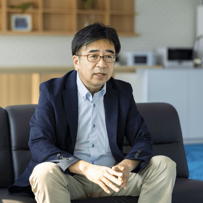 ㈱ケーブルネットおえ代表取締役の山内成仁氏