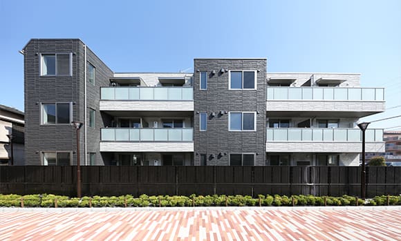 防災性を向上させた共同住宅 | 建築実例・事例紹介 | 法人・行政