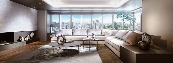 High-performance vacuum double-glazed windows are used throughout. (Illustration)