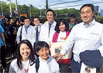 Sekisui House has participated every year since 2017 in Japan's biggest LGBT event, Tokyo Rainbow Pride. We host a booth and join in the parade, declaring to society our corporate stance as an ally (supporter) for the LGBT community.