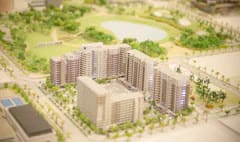 眼前に広大な緑地「アイランドシティ中央公園」を臨む立地。