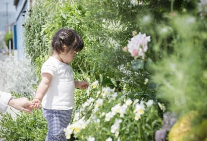 手をかけて育てた植栽が、入居者様の暮らしに潤いをもたらす