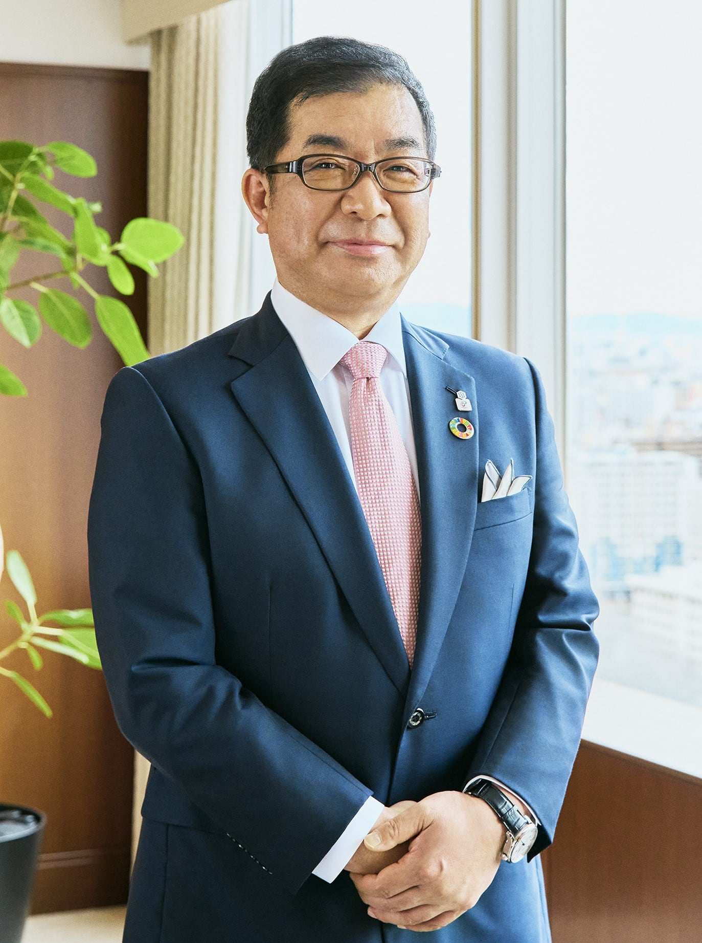 代表取締役 社長執行役員 兼 ＣＥＯ 仲井 嘉浩の写真