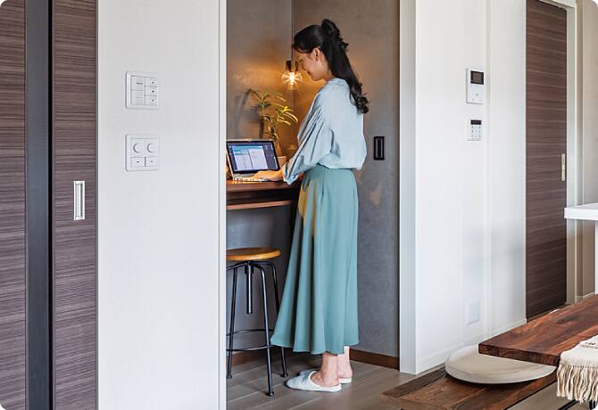 ファミリー スイート おうちプレミアム 在宅ワーク 暮らし方 戸建住宅 積水ハウス