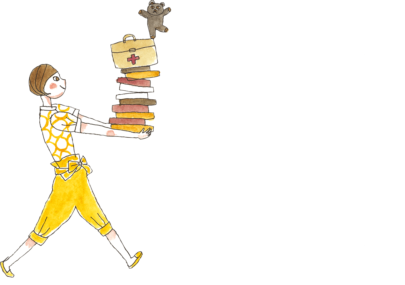 ぱっと取り出せて、さっと仕舞える。リビクロって魔法の小部屋!?