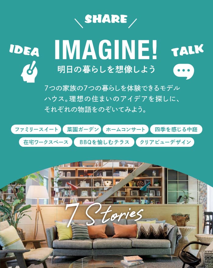 IMAGINE!　明日の暮らしを想像しよう