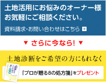土地診断 土地活用のご相談フォーム 西日本特建支店 積水ハウス