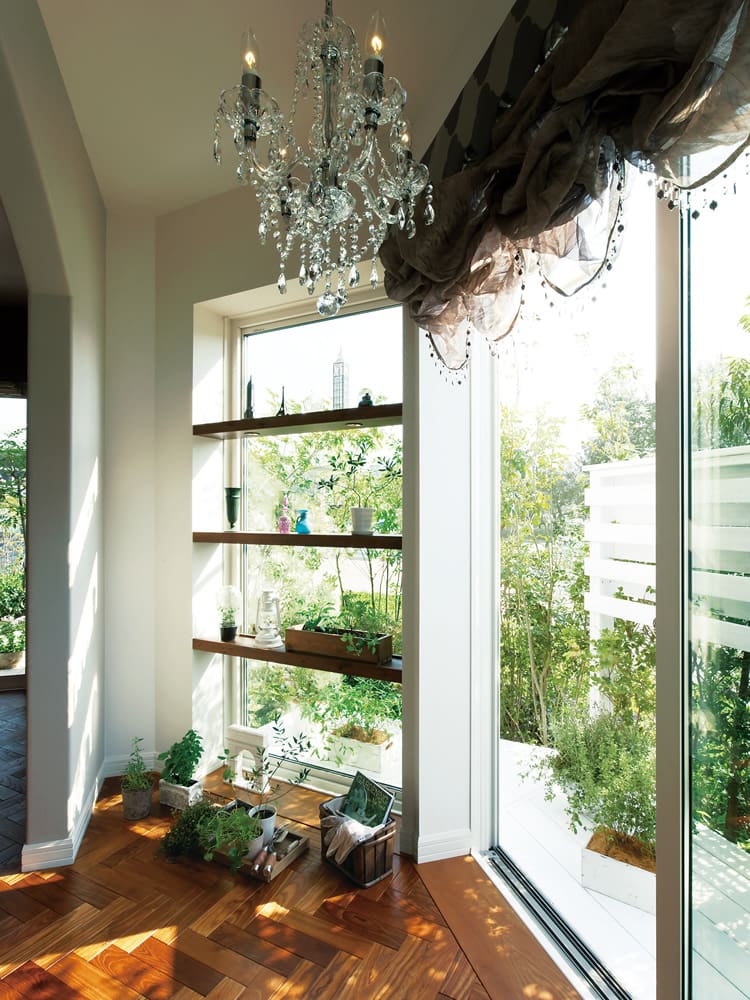 自然を味わうダイニングのインテリア | 住めば住むほど幸せ住まい