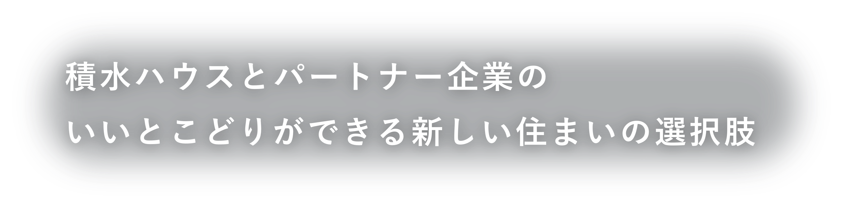 積水ハウスとパートナー企業いいとこどりができる新しい住まいの選択肢