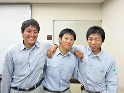 積和建設社員の皆さん。