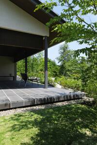 積水ハウスジュートピア富山展示場の庭木